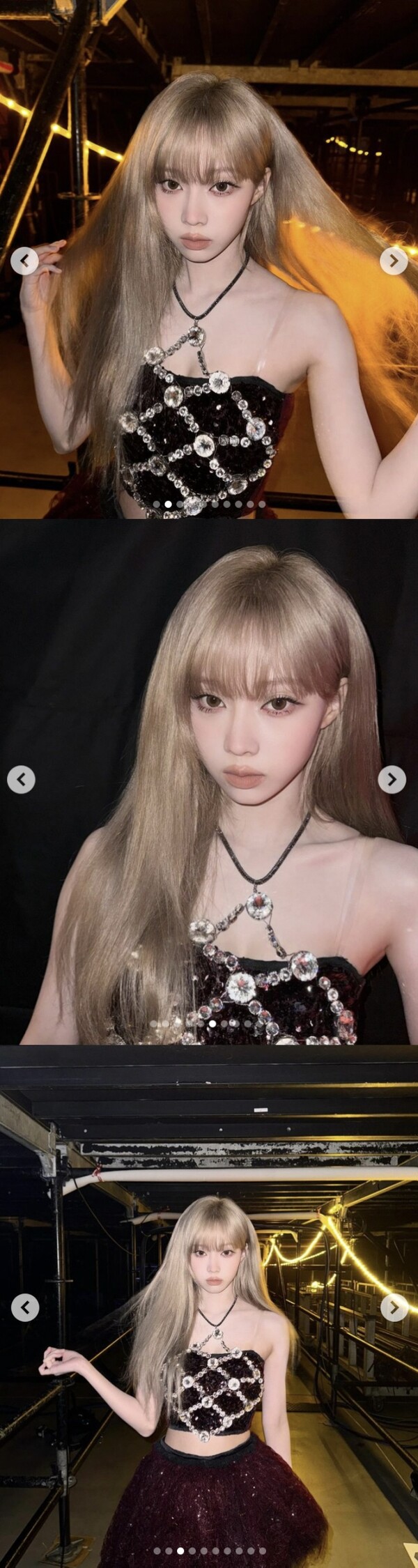 에스파 윈터, 앞머리 내리고 인형 미모 자랑…"단발병 유발자" 또 등극