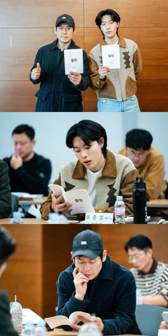 류준열X설경구, 넷플릭스 새 시리즈 '들쥐'로 첫 연기 호흡