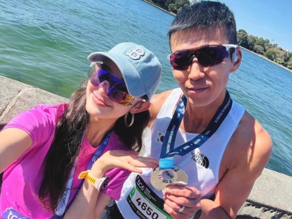 션, 뉴진스 다니엘 마라톤 성적 공개…"2개월 만에 10km 47분 27초, 믿기지 않아"