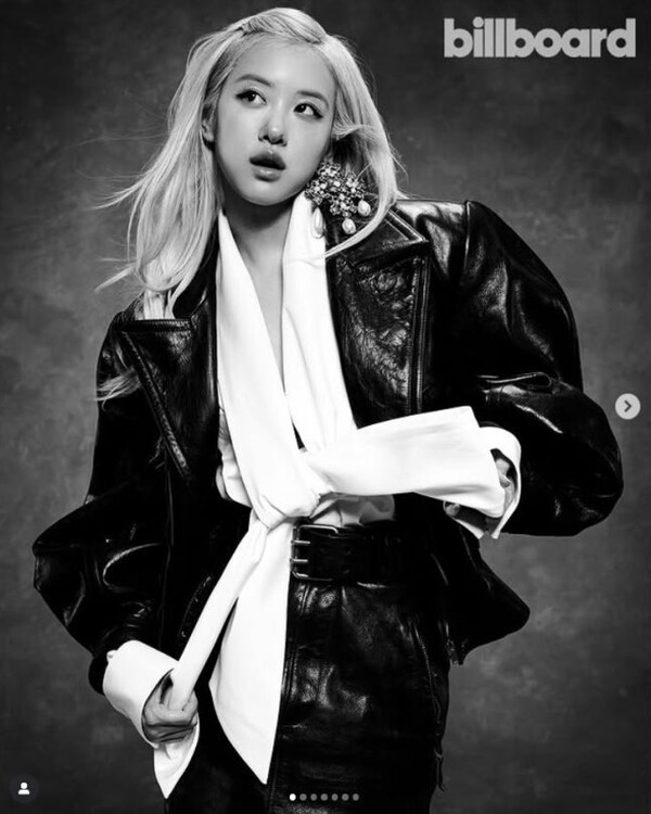 BLACKPINK’s Rosé Graces Billboard Cover, Showcasing Blonde Pop Star Visuals... Nominated for Three Grammy Categories