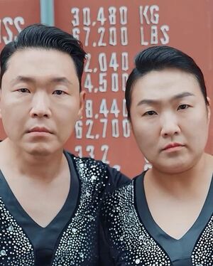 싸이♥이수지? 흠뻑쇼 '도플갱어' 혼동